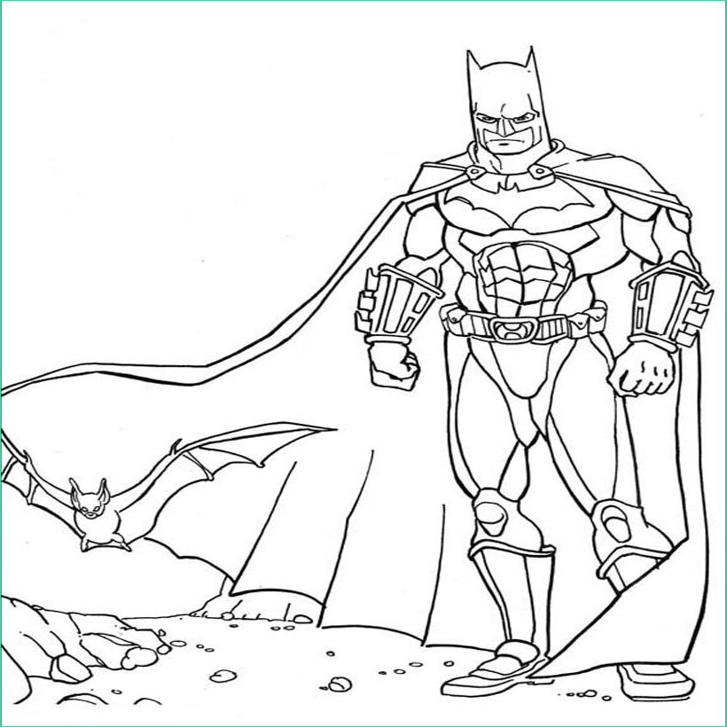 batman coloring pictures pages for kids