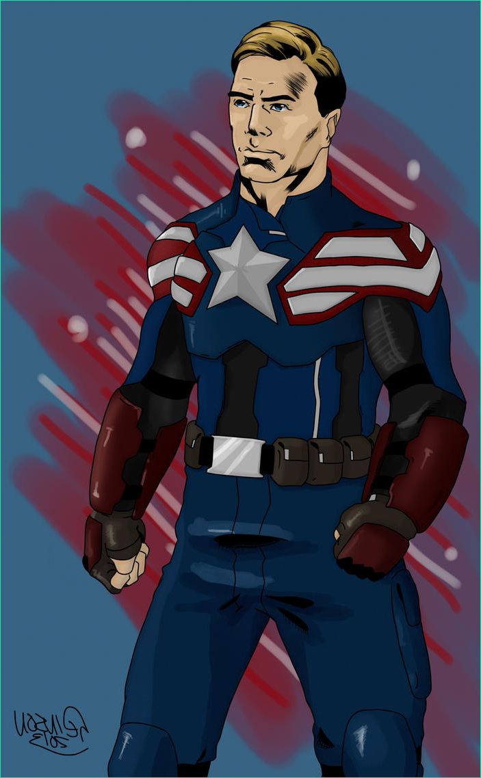 captain america design