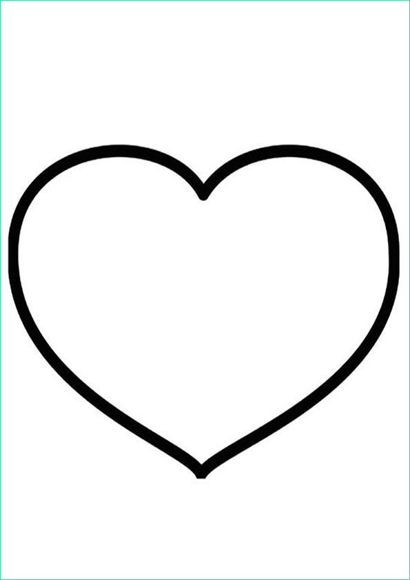 dessin alphabet coeur