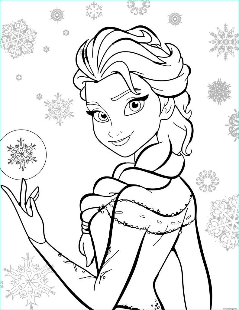 dessin a imprimer reine des neiges beau galerie coloriage disney la reine des neiges jecolorie