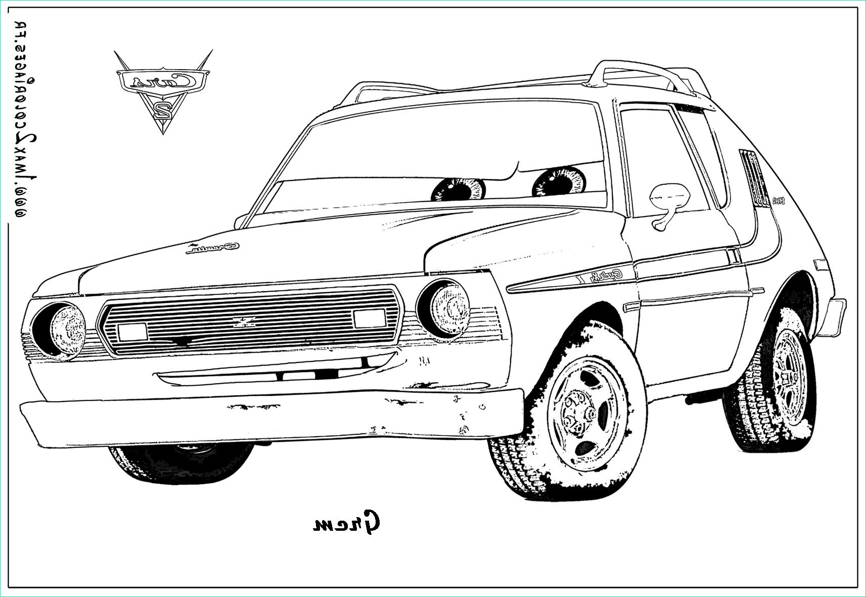 image=cars 2 Coloring for kids cars 2 1