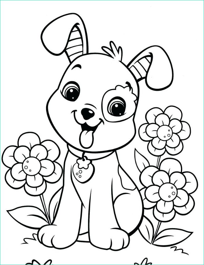 coloriage de printemps occupez les enfants avec un dessin mignon a imprimer et colorier