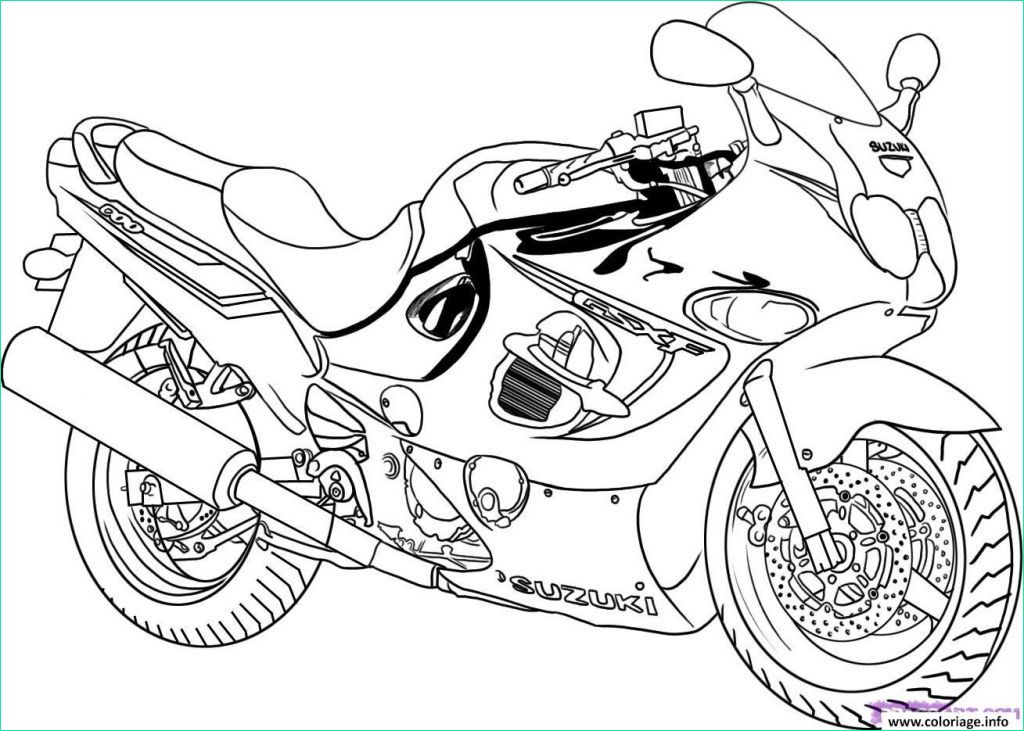 coloriage moto course nouveau photos coloriage moto de course 5 jecolorie
