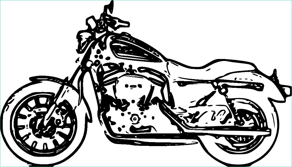 luxe coloriage moto en ligne