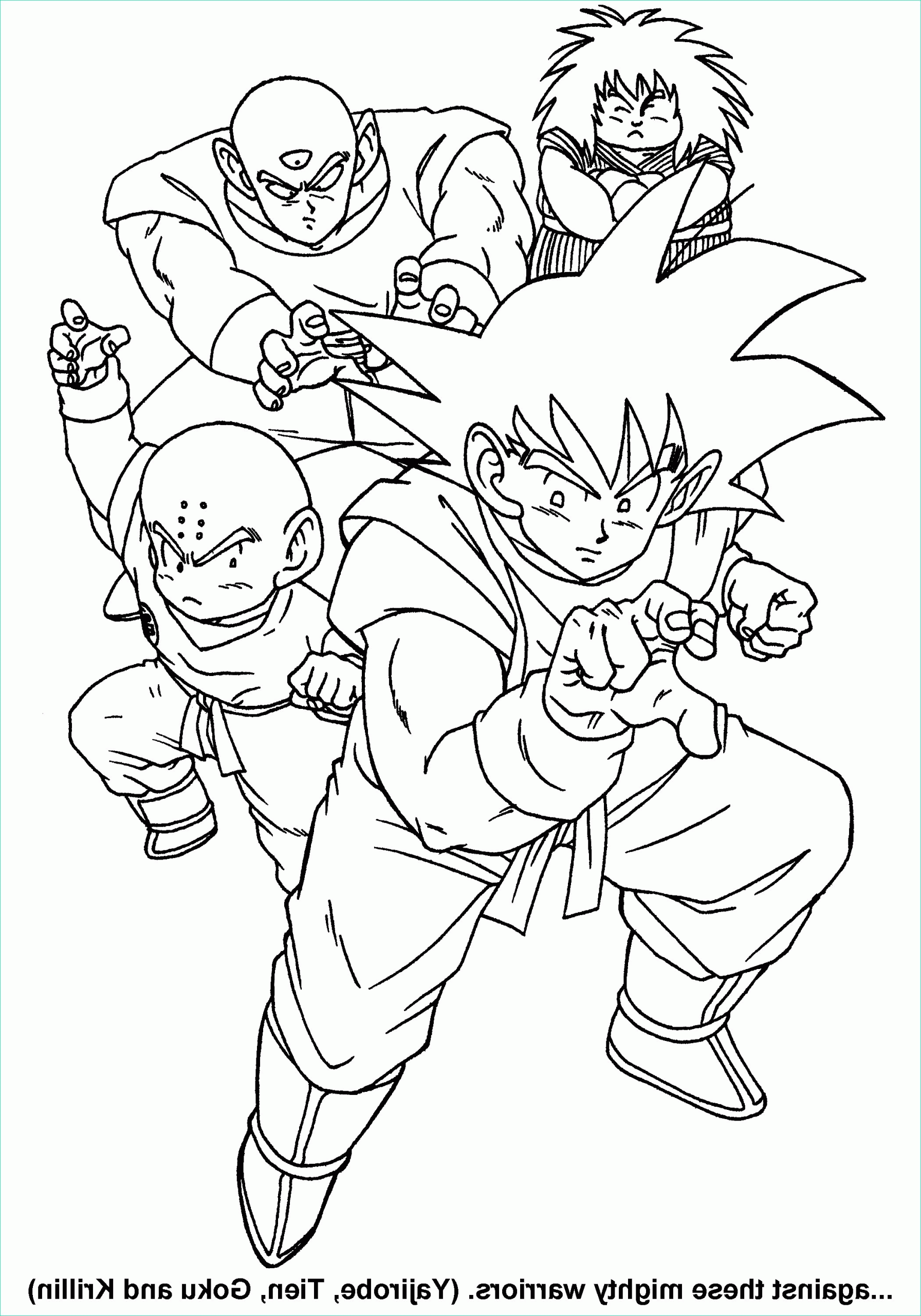 dragon ball z coloring pages 52