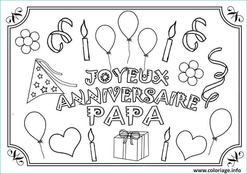 joyeux anniversaire papa coloriage nouveau image coloriage joyeux anniversaire papa fete des peres dessin