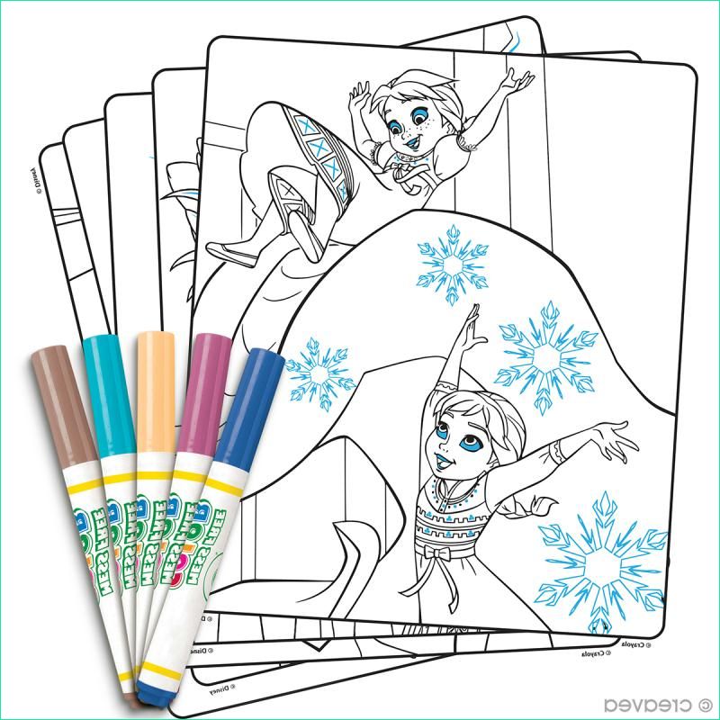 kit color wonder coloriage magique crayola la reine des neiges boutique acheter loisirs creatifs