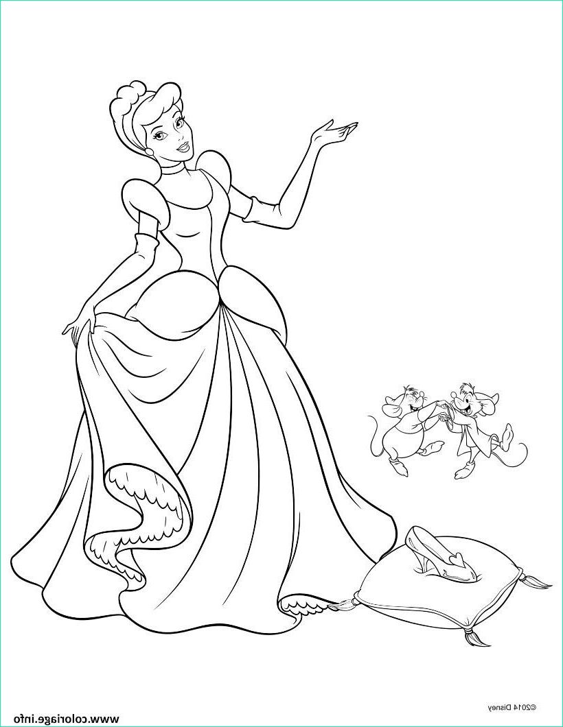princesse disney cendrillon 2 coloriage dessin