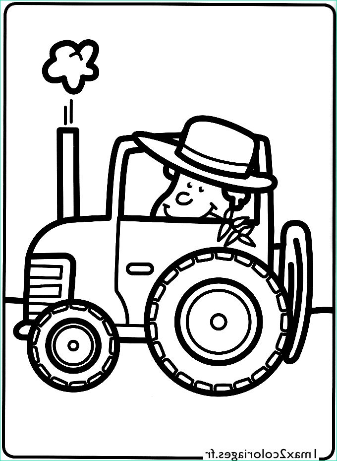 coloriage tracteur fendt