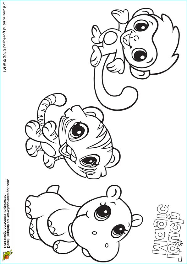 coloriage animaux sauvages