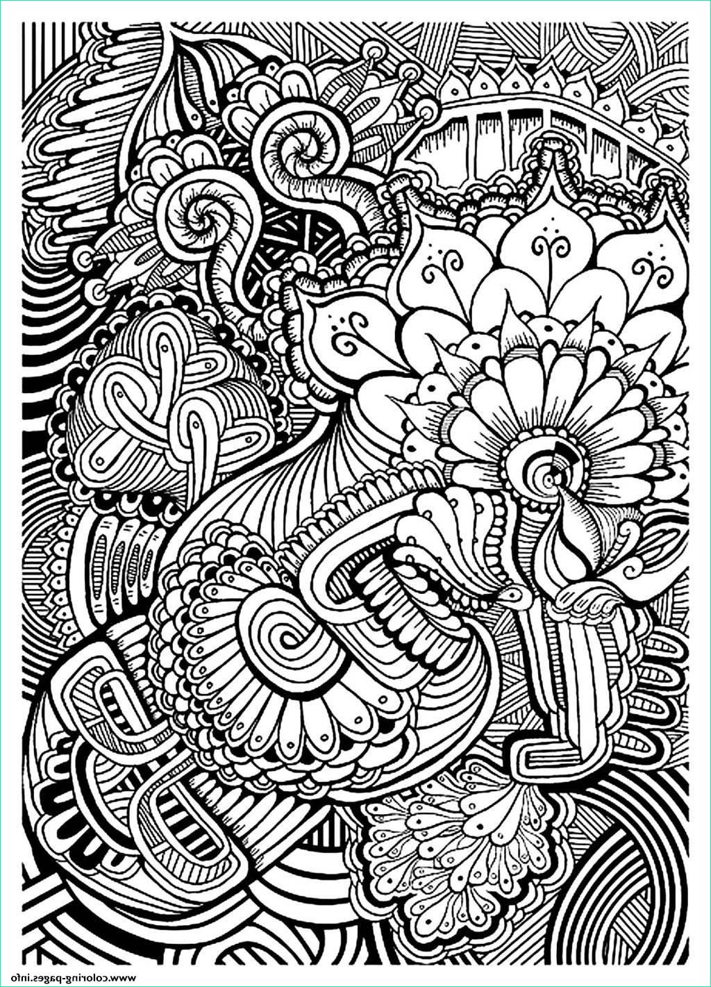 adult zen anti stress relax to print printable coloring pages book 3524