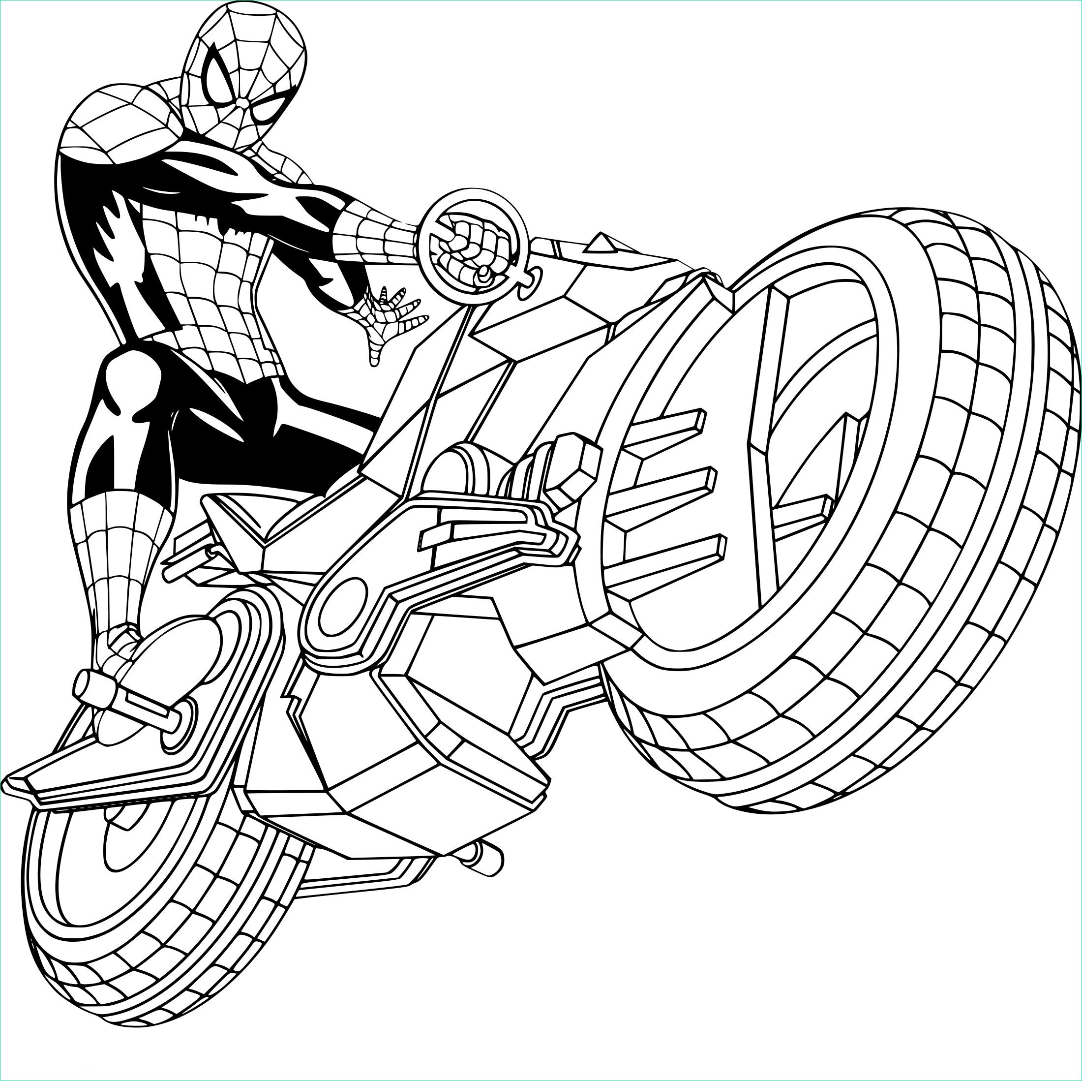 spiderman moto