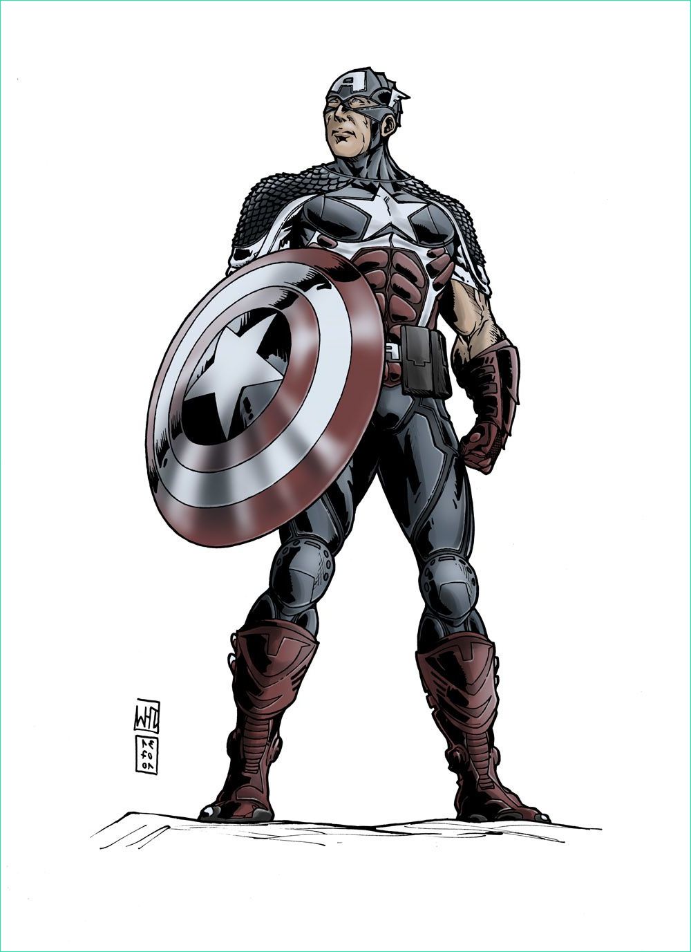 article design captain america project rooftop