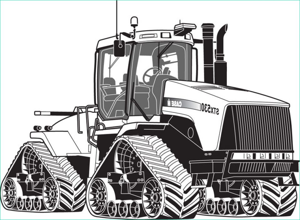 online tractor coloring pages