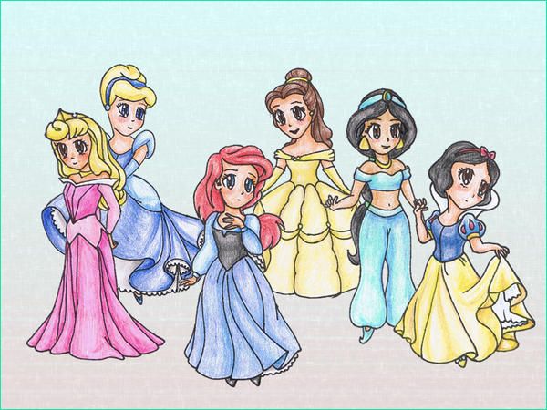 Chibi Disney Princesses