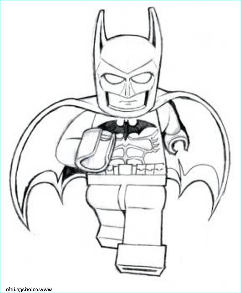 batman lego is running movie coloriage dessin