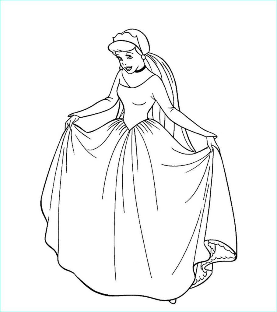 beautiful princess coloring pages for your little girl