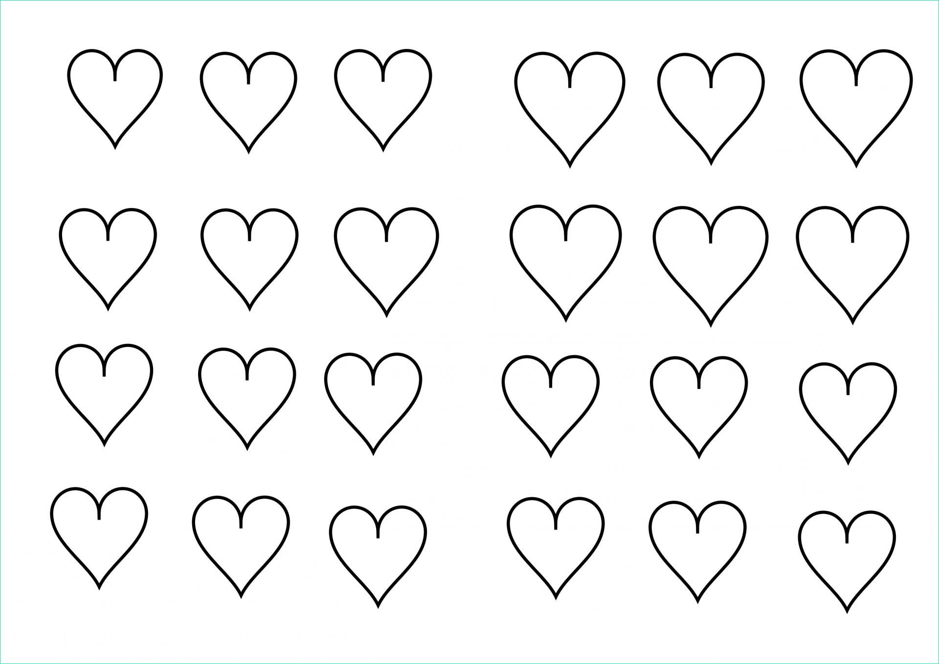10 coloriage de petit coeur imprimer