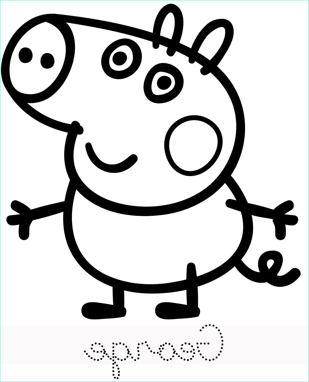 peppa pig a colorier
