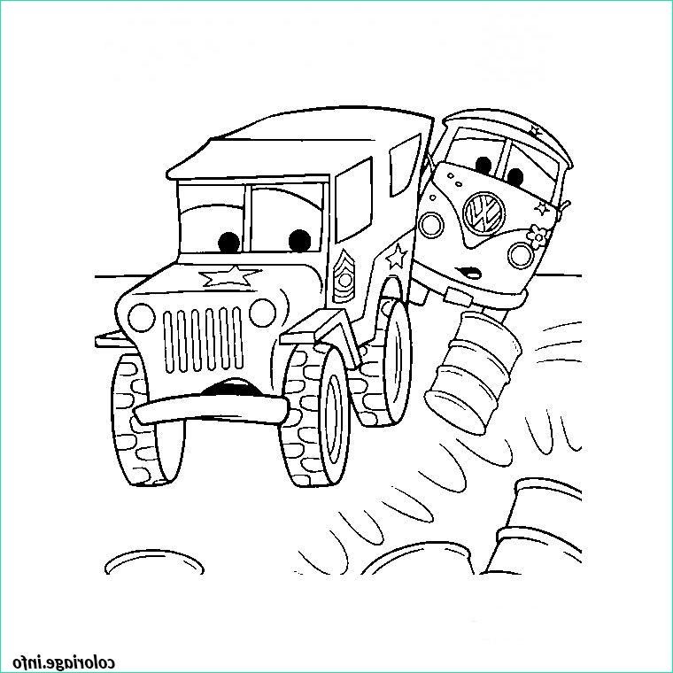 camion cars coloriage dessin 2268