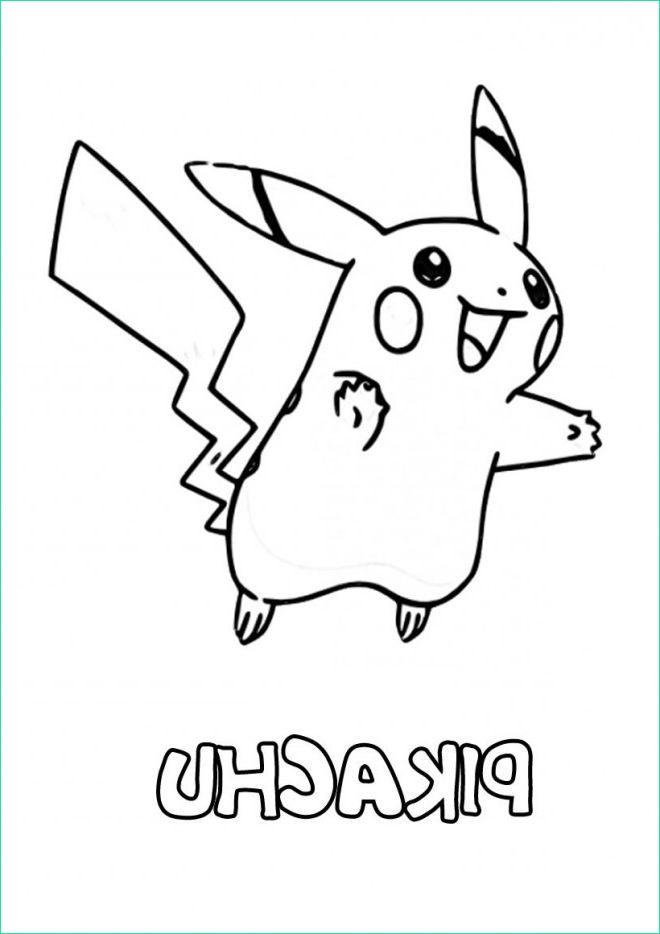 pikachu a decouper 6776
