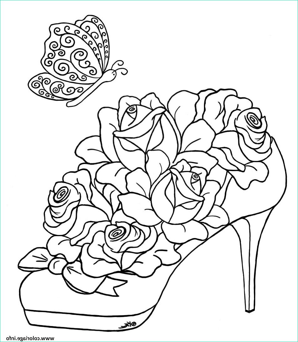 roses 188 coloriage dessin