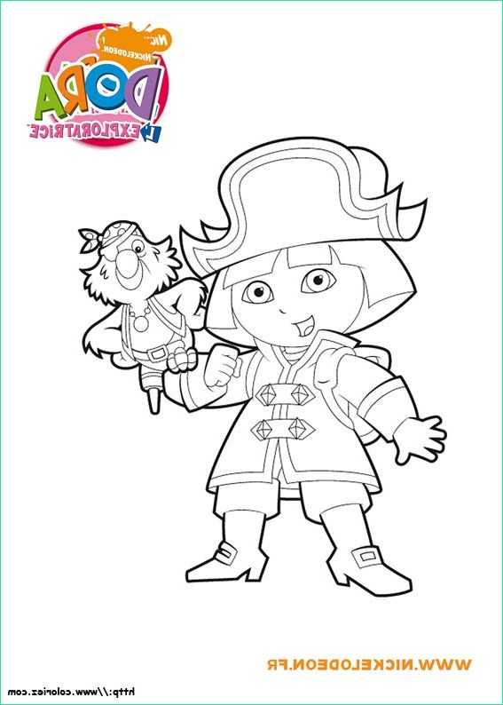 coloriage dora and friends