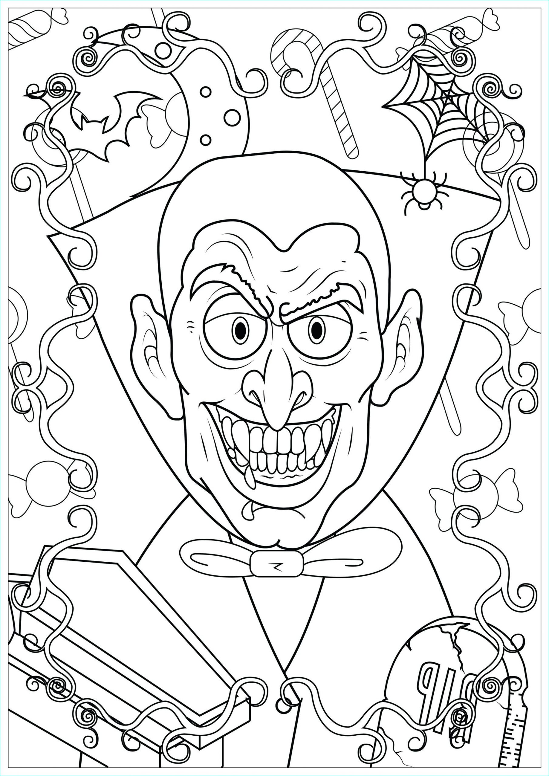 halloween adult coloring pages image=events halloween coloring vampire halloween 1