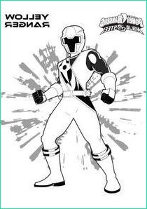 coloriages power rangers ninja steel
