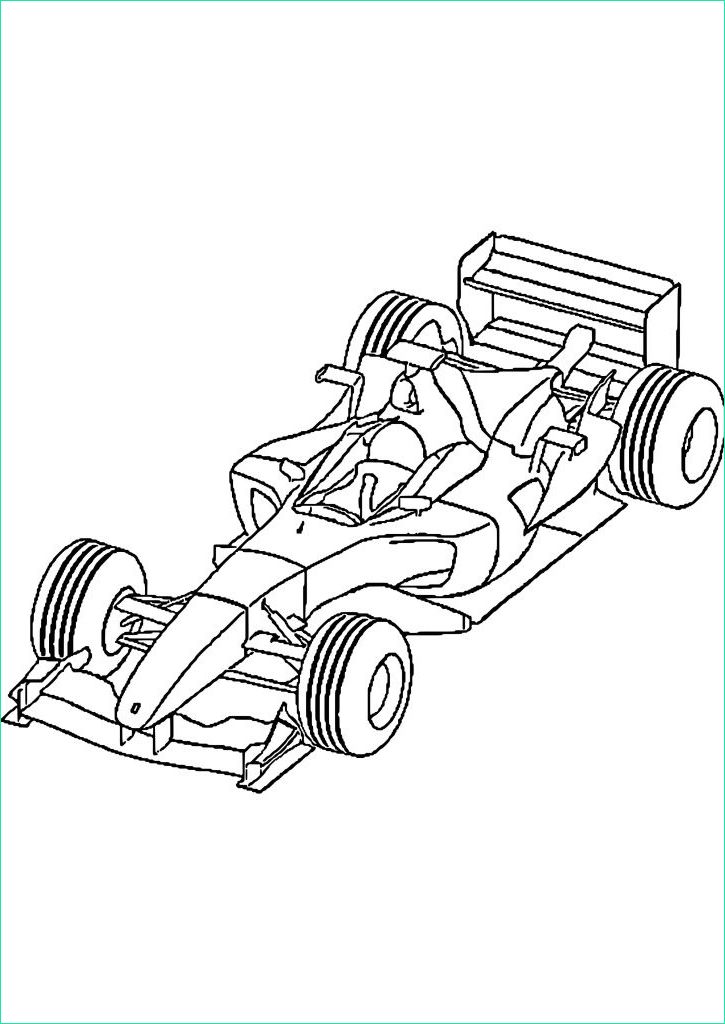 coloriage voiture de course formule 1 coloriage  imprimer voiture ferrari superbe mod¨le des sports