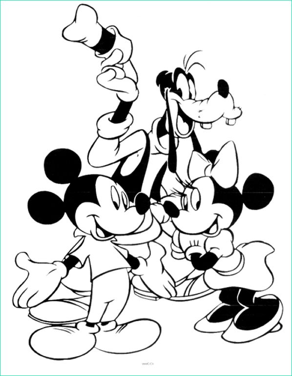 mickey mouse coloring pages 8