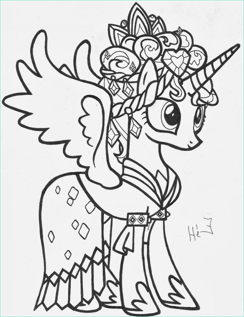 coloring pages princessence coloring pages awesome lovely my encequiconcerne coloriage my little pony cadence