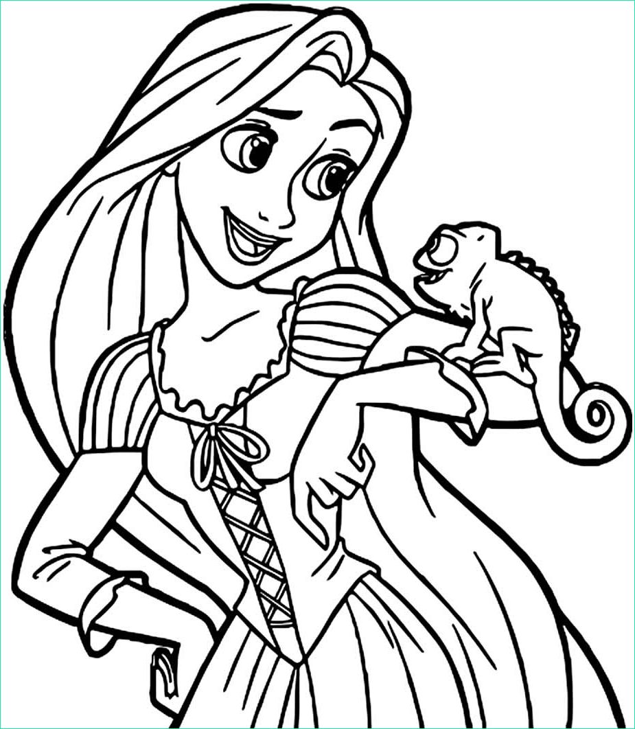 coloriages raiponce
