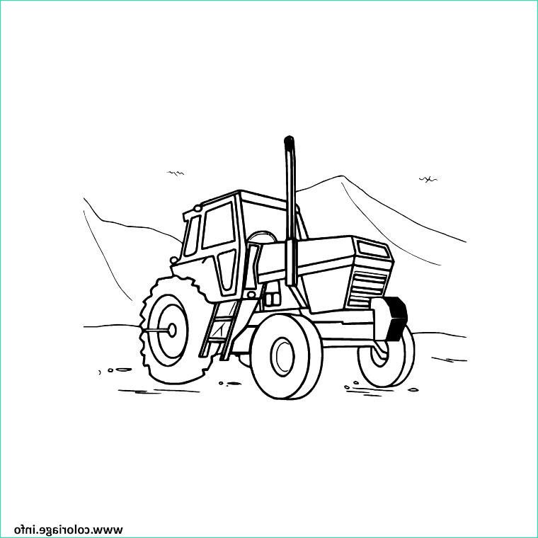 tracteur 22 coloriage dessin