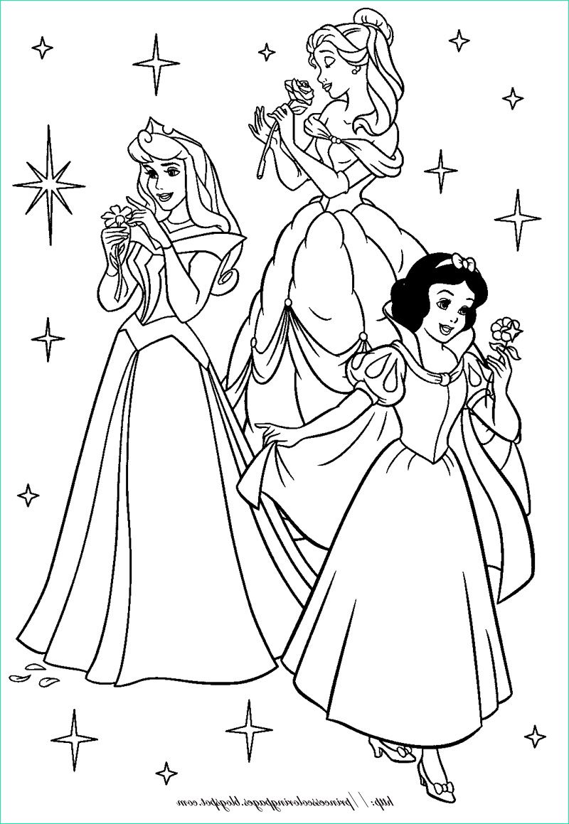 disney princesses best coloring pages