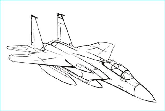 coloriage avion de guerre en ligne