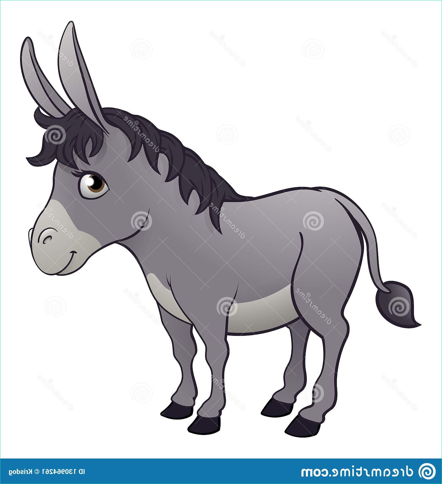 personnage dessin animé animal d âne image