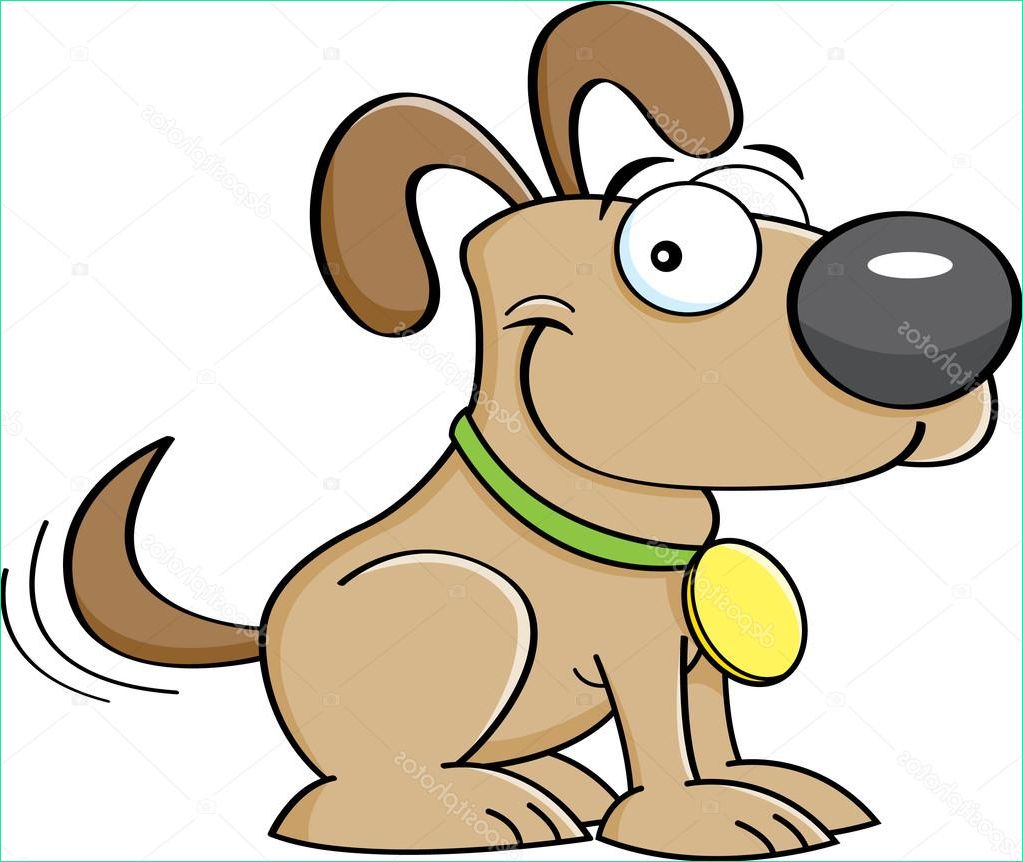 stock illustration cartoon puppy