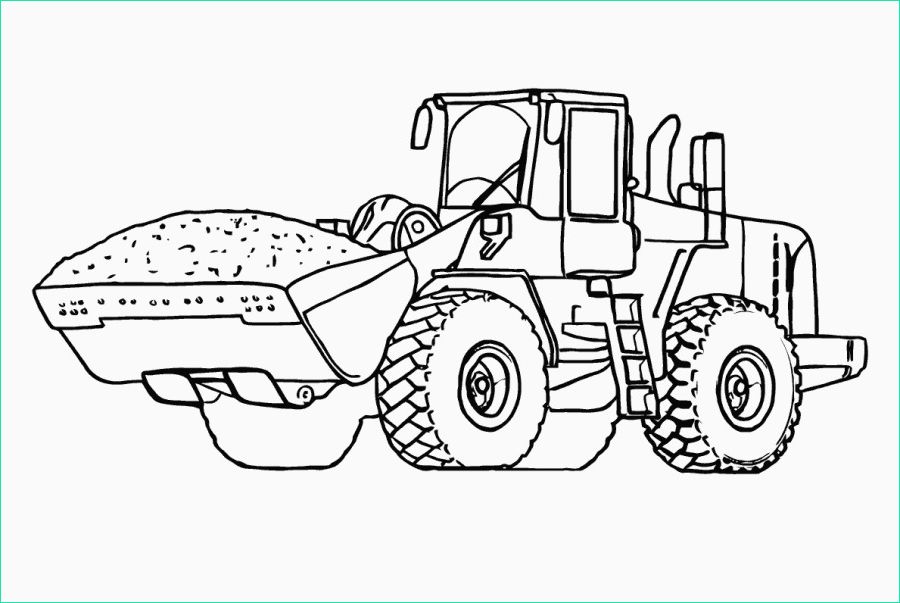 5 coloriages de tracteurs en ligne