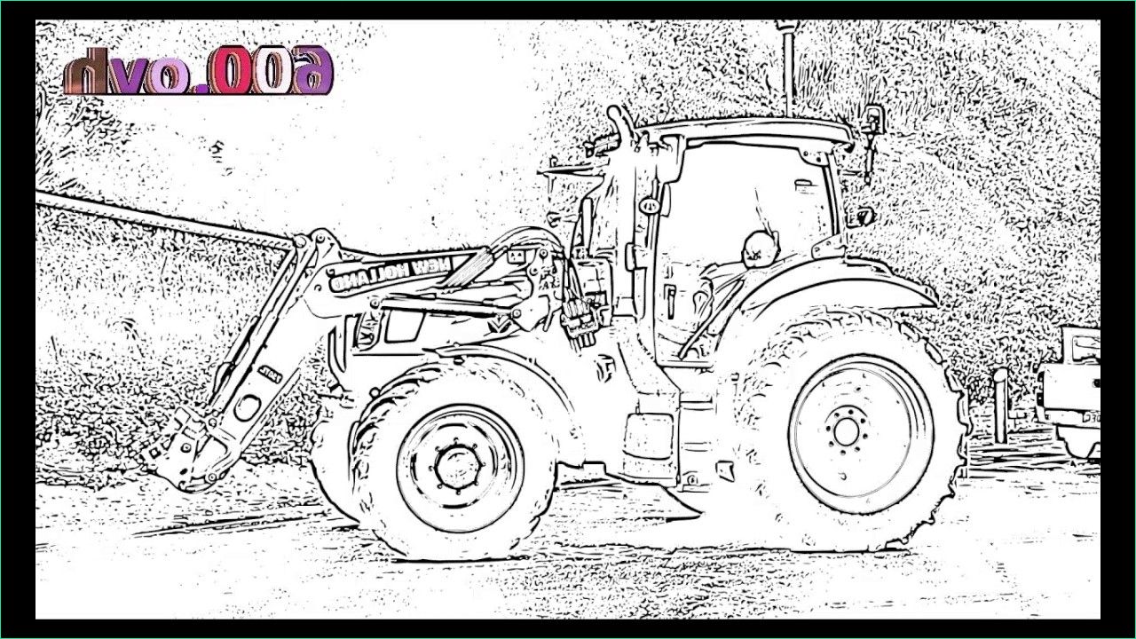 pages de coloriage de tracteur coloriage tracteur marrant a imprimer pour dessin de tracteur a colorier