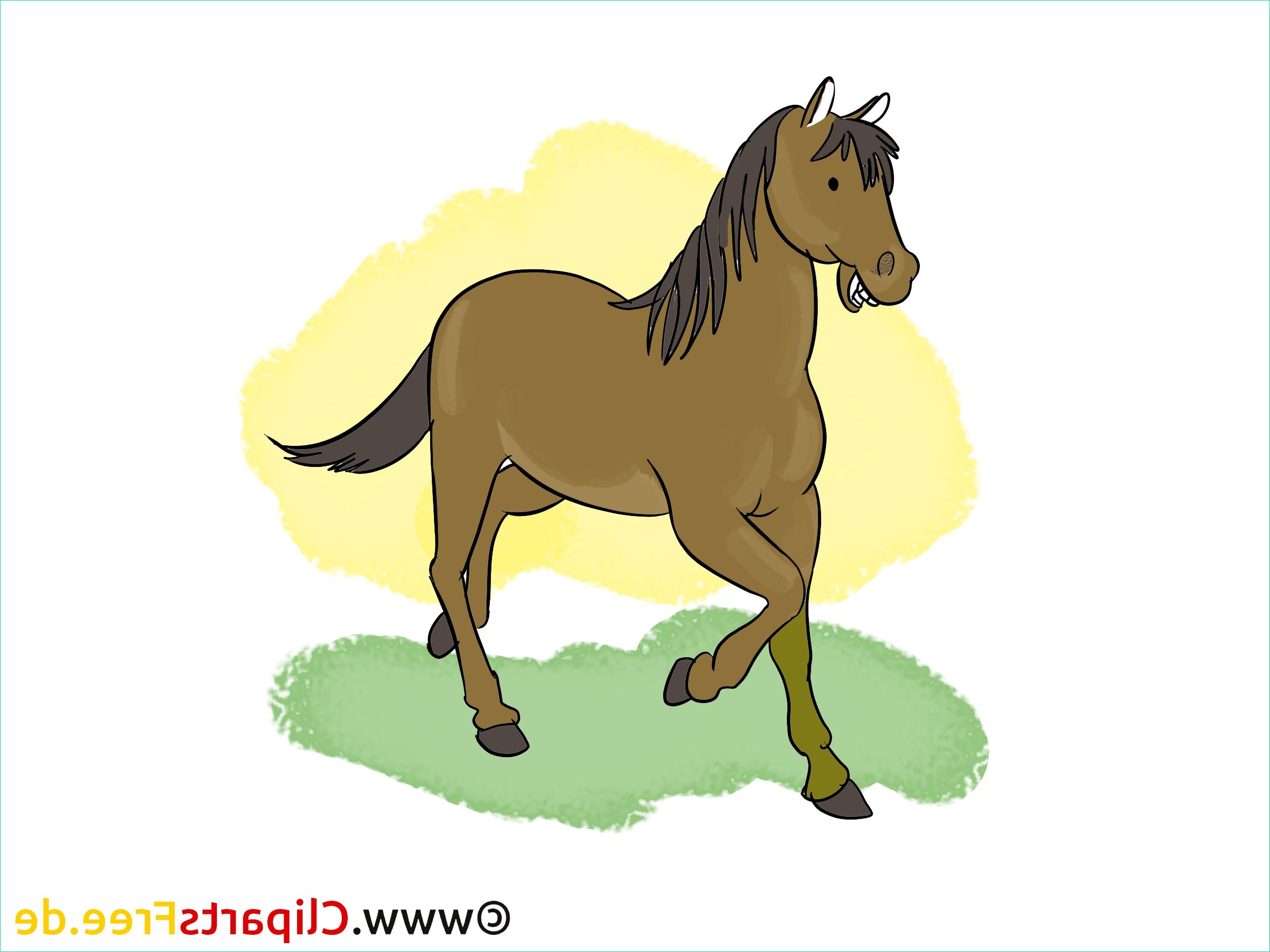 dessin cheval clip arts gratuits à télécharger 7153
