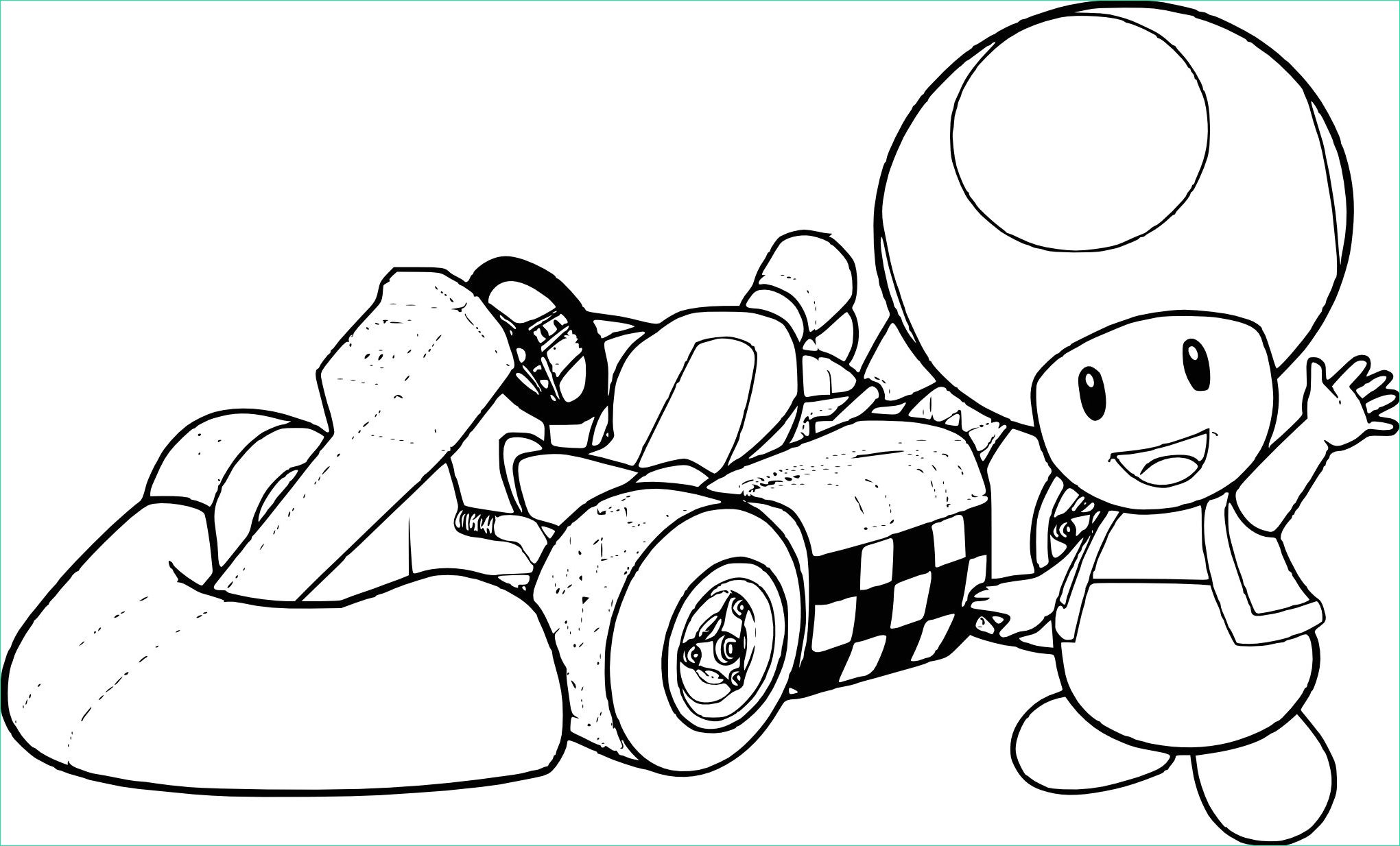Mario Kart Dessin Nouveau Photos Coloriage Mario Kart Imprimer 