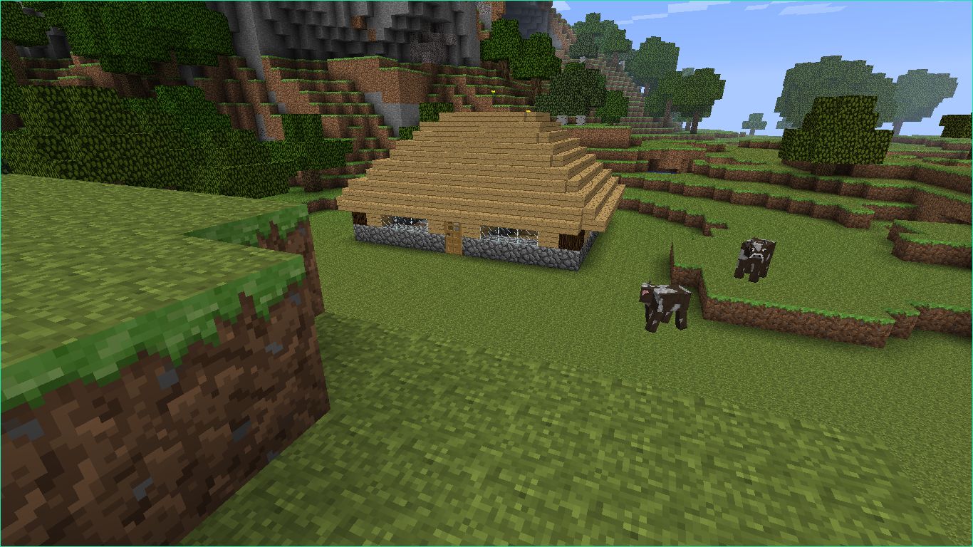 minecraft petite maison en bois 2