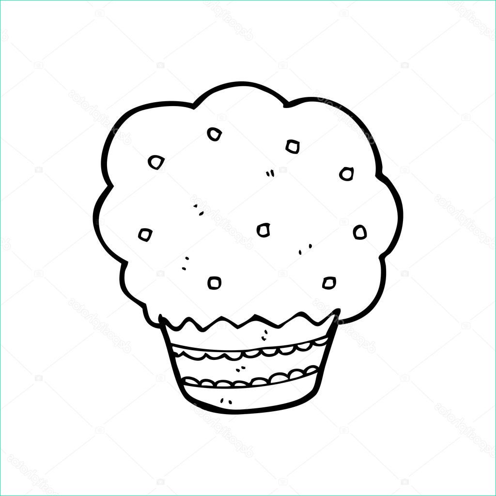 stock illustration cartoon muffin