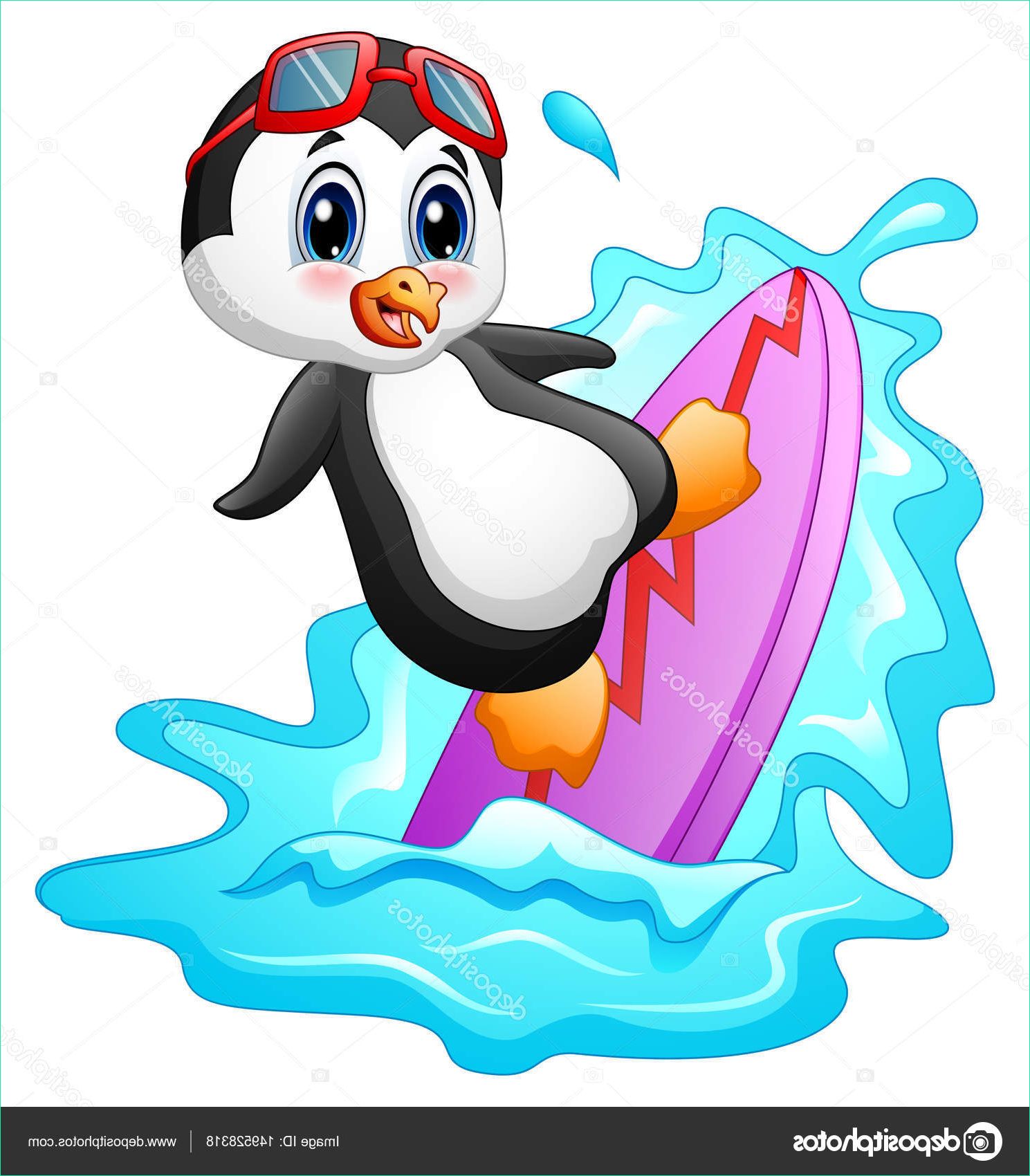 haut pour dessin anime pingouin surfeur