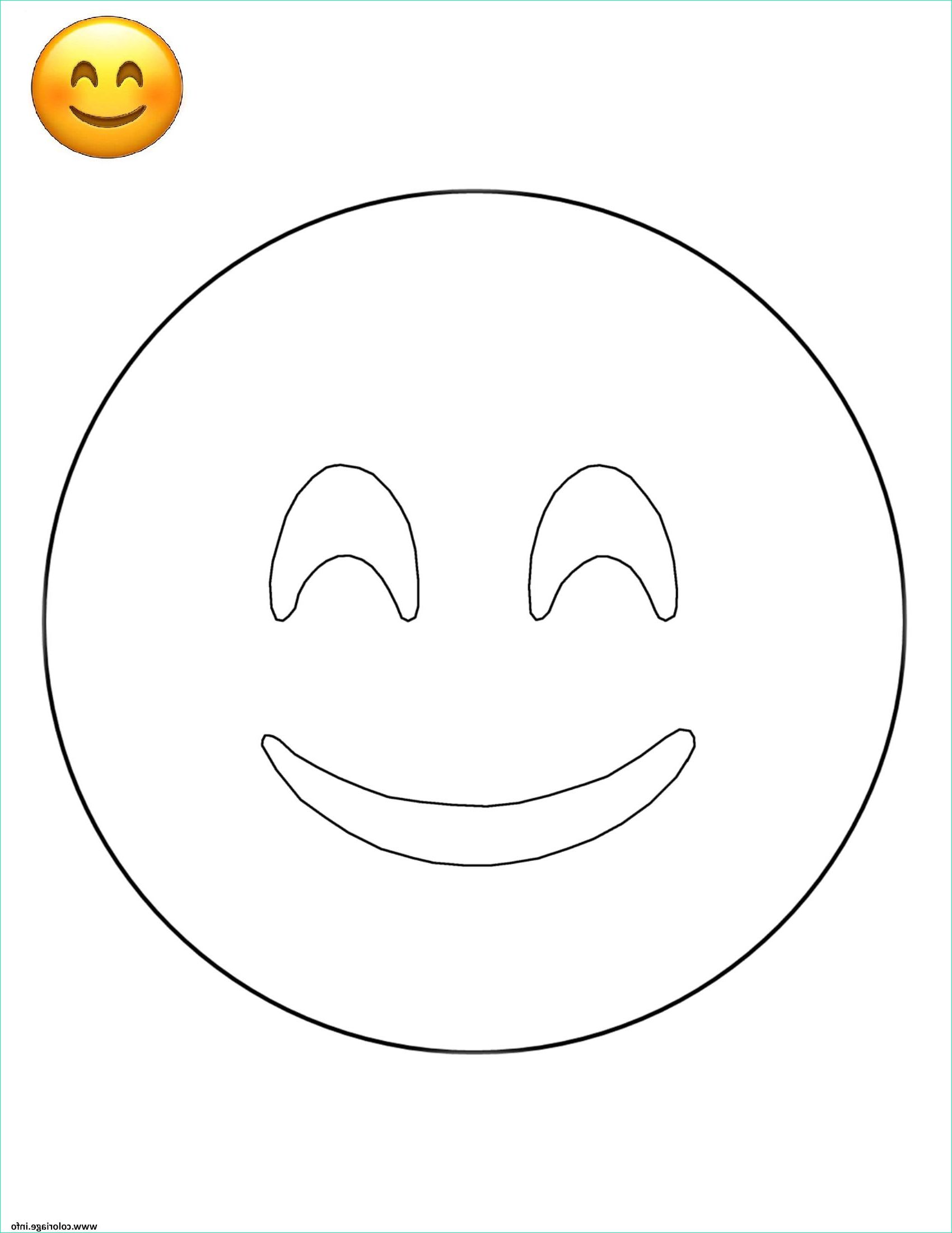 emoji smiley face smiley coloriage