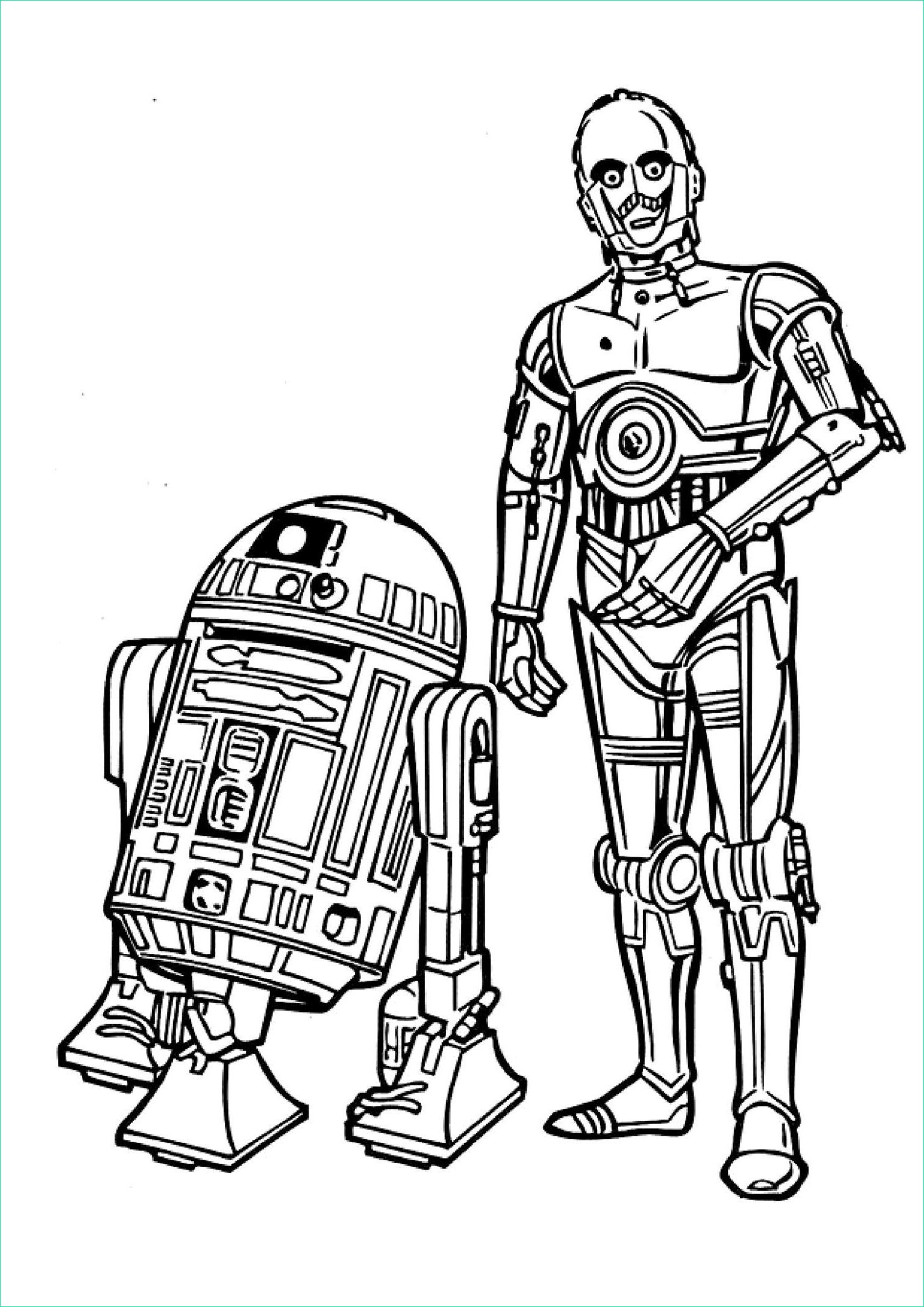 c3po coloring page