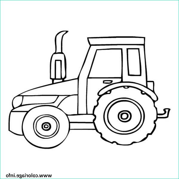 tracteur moderne agricole coloriage dessin