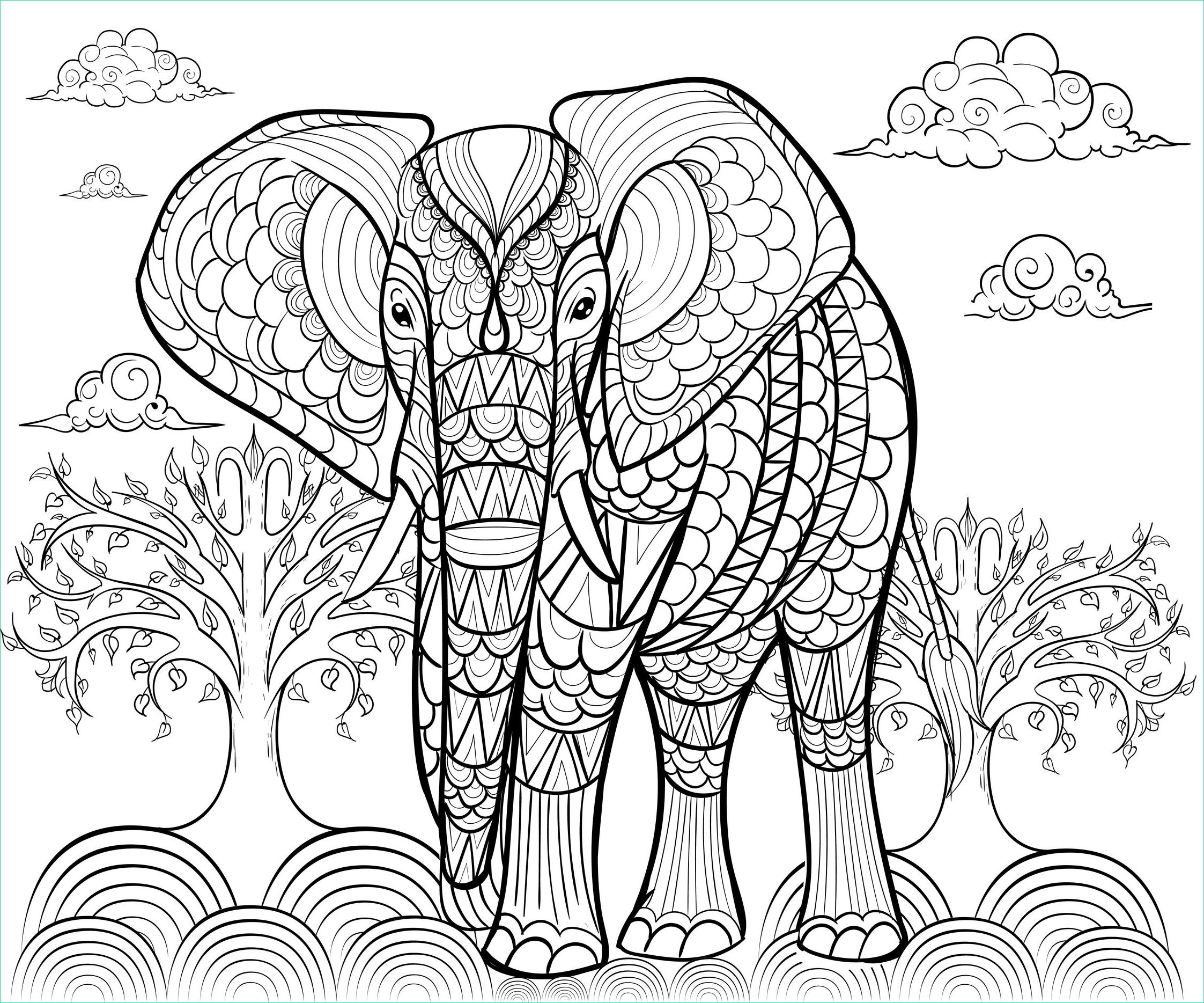 image=elephant coloriage elephant par alfadanz 1