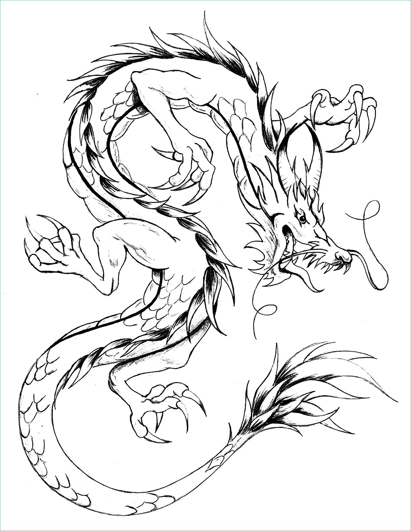 image=dragons coloriage dragon style asiatique 1
